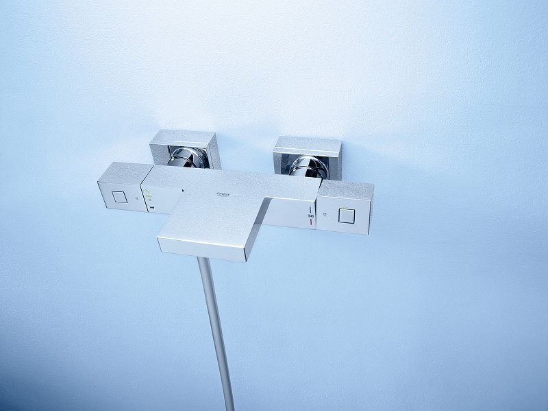 Смеситель для ванны Grohe Grohtherm Cube 34497000 с термостатом