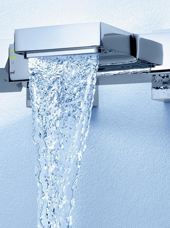Смеситель для ванны Grohe Grohtherm Cube 34497000 с термостатом