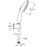 Душевой гарнитур Grohe Tempesta 110 27849003 Хром