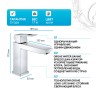 Смеситель для раковины Grohe Eurocube 23446000 Хром