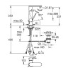 Смеситель для раковины Grohe Plus 23843003
