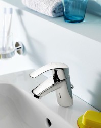 Смеситель для раковины Grohe Eurosmart 23124002 с гигиеническим душем Хром