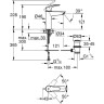 Смеситель для раковины Grohe Eurosmart 23322003