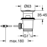 Смеситель для раковины Grohe Eurosmart 23322003