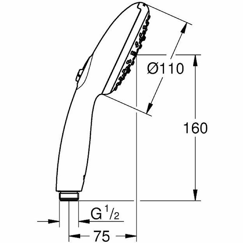Ручной душ Grohe Tempesta 110 28261003 Хром