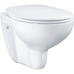 Комплект унитаза с инсталляцией Grohe Solido Compact 39586000 с сиденьем Микролифт и клавишей смыва Хром