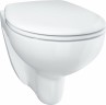 Комплект унитаза с инсталляцией Grohe Solido Compact 39586000 с сиденьем Микролифт и клавишей смыва Хром