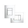 Комплект унитаза с инсталляцией Grohe Solido Compact 39586000 с сиденьем Микролифт и клавишей смыва Хром