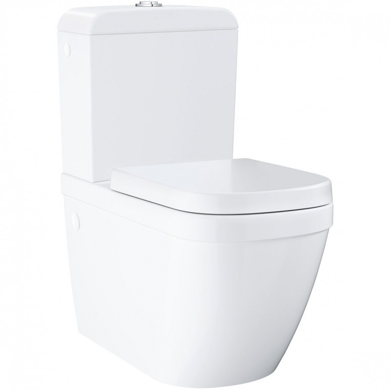 Унитаз-компакт Grohe Euro Ceramic 39462000 с бачком и сиденьем Микролифт