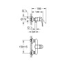 Смеситель для душа Grohe BauEdge 23636000 Хром
