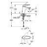 Смеситель для раковины Grohe Eurostyle Solid 23713003