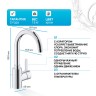 Смеситель для раковины Grohe Eurosmart Cosmopolitan 32830001 Хром