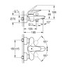 Смеситель для ванны Grohe Eurostyle Solid 23726003 Хром