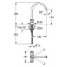 Смеситель для кухни Grohe Costa L 31831001 Хром