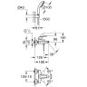 Смеситель для ванны Grohe Eurosmart 33302003