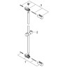 Душевая штанга Grohe Euphoria 27500000 Хром