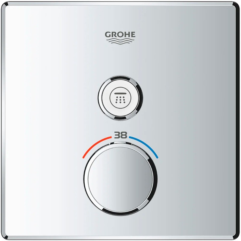 Смеситель для душа Grohe Grohtherm SmartControl 29123000 с термостатом Хром