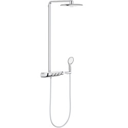 Душевая система Grohe Rainshower System 26250LS0 с термостатом Белая луна