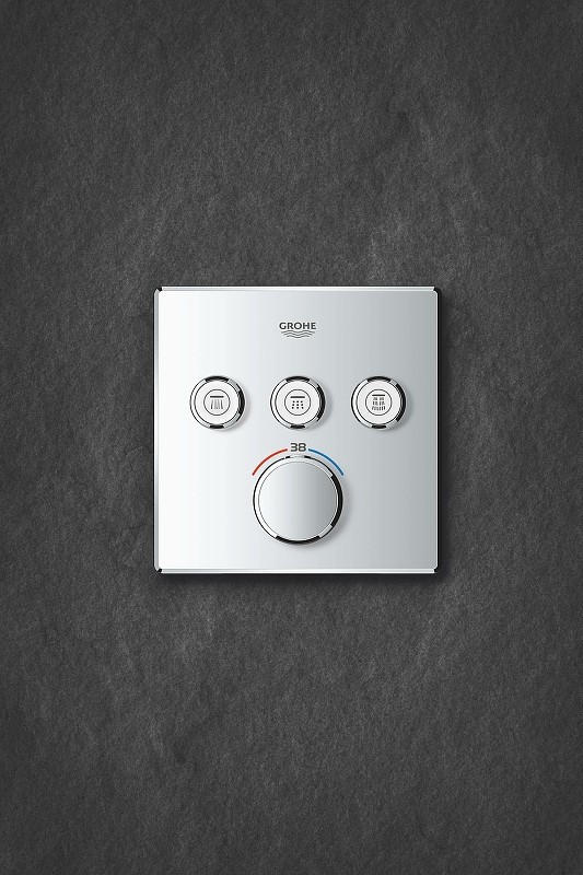 Смеситель для душа Grohe Grohtherm SmartControl 29126000 с термостатом Хром