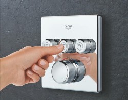 Смеситель для душа Grohe Grohtherm SmartControl 29126000 с термостатом Хром