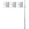 Смеситель для душа Grohe Grohtherm SmartControl 29126000 с термостатом Хром