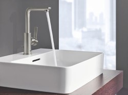 Смеситель для раковины Grohe Lineare New 23296DC1 Суперсталь