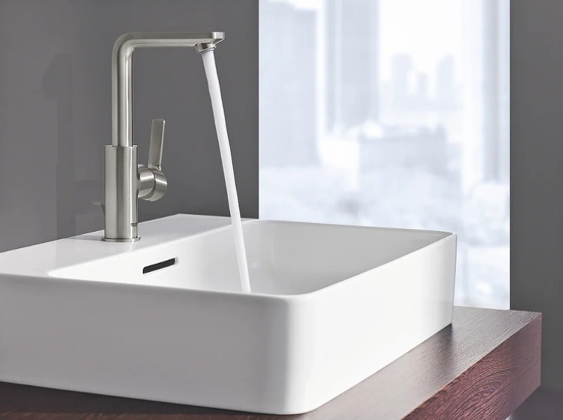 Смеситель для раковины Grohe Lineare New 23296DC1 Суперсталь