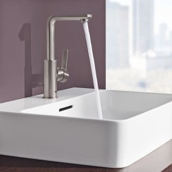 Смеситель для раковины Grohe Lineare New 23296DC1 Суперсталь