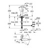 Смеситель для раковины Grohe Lineare New 23296DC1 Суперсталь