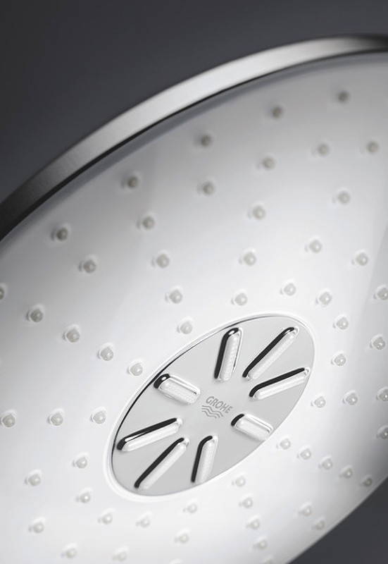 Верхний душ Grohe Rainshower SmartActive 26475LS0 Хром Белая луна