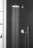 Верхний душ Grohe Rainshower SmartActive 26475LS0 Хром Белая луна