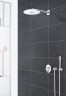 Верхний душ Grohe Rainshower SmartActive 26475LS0 Хром Белая луна