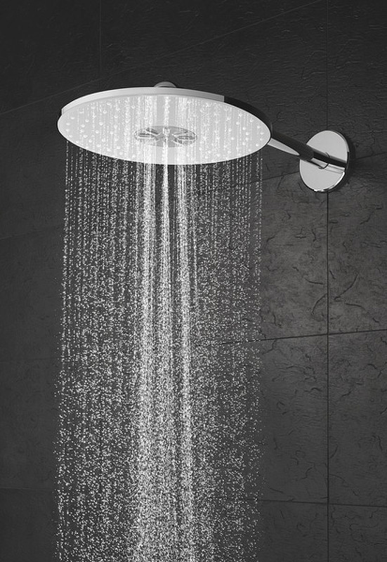 Верхний душ Grohe Rainshower SmartActive 26475LS0 Хром Белая луна